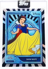 2026 Topps Chrome Disney Mint Snow White 8/10 picture