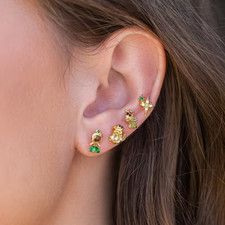 Disney Princess and the Frog Tiana Girls Crew Inspired Earrings picture
