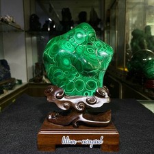 6.7LB Natural luster peacock rock cluster rough mineral sample picture