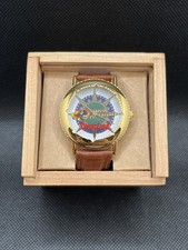 Disneyland 40 Years of Adventures Cast Member Watch 1995 Team Pride Wood Box picture