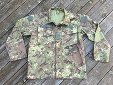 Italian Military Vegetato Camo Shirt Jacket BDU XL Original picture