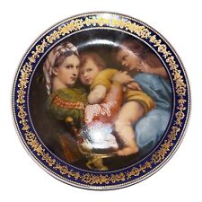 Vintage Limoges RENASCIMENTO ITALIANO 6” Plate With “Madonna della Sedia” picture
