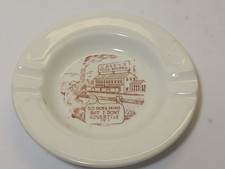 Vintage Casey’s Tool Works Advertising Ashtray Funny Slogan 5.5
