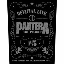 Pantera Patch 101% Proof Backpatch picture