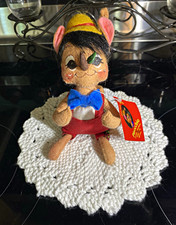 NWT 2005 Pinocchio Analee Story Book Mice Series | Exclusively for Macy’s picture