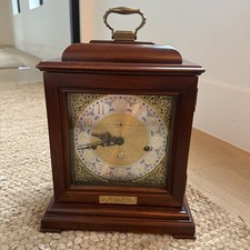Hamilton Vintage Carriage Mantle Clock ~ missing windup key ~ Working Condition picture