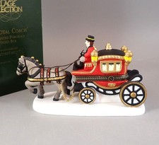 Dept 56 The Royal Coach Hinged Box #57501 Heritage Village Collection Porcelain picture