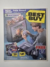 1997 Best Buy Star Fox 64 Nintendo 64 Launch Circular N64 Vintage Game Ad picture