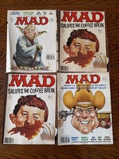 MAD Magazines 1981, Lot Of 10, Including 2 Super special Issues With Stickers picture