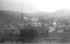 Birds Eye View Elm Grove Wheeling West Virginia WV - Reprint picture