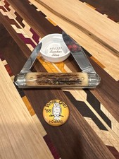 NEW Great Eastern Cutlery 68 White Owl 681221 Sambar Stag GEC Knife Great Covers picture