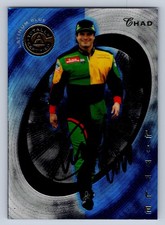 Pinnacle 1997 Chad Little Autograph Card NASCAR Platinum Blue 0849/1999 picture