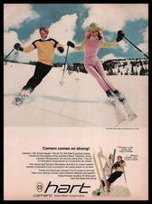 1969 Hart Ski Co. Camaro Glass Metal Deep Powder $145 Snow Skis Vintage Print Ad picture