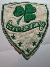 Vintage uSS O’Brien DD725 patch  picture