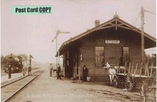 CGW Chicago Great Western Railroad Depot (train station) at Byron, Ogle Co., IL picture