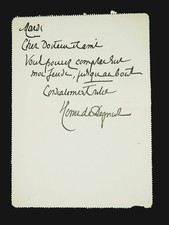 Henri DE REGNIER - Signed Autograph Letter picture