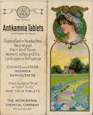 1913 Advertising Calendar Trade Card 