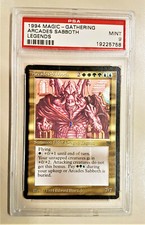 MTG Magic the Gathering LEGENDS - Arcades Sabboth - PSA 9 - | BGS Alpha Beta picture