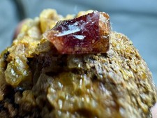 88 Ct  AmazingNatural Red Zircon Specimen From Skardu Pakistan picture