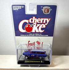 Coca-Cola M2 Machines 1957 Chevrolet 150 Handyman Wagon Gasser 1:64 picture
