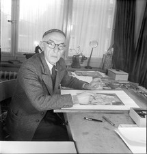 Gregor Rabinovitch 1954 1950s Historic Swiss German Old Photo 1 picture