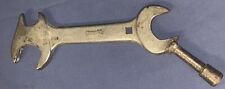 f2 Vintage Oxweld No. 132 3-way Triple Open Ended Wrench Tool altered picture