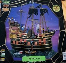 Lemax Spooky Town The Pillager Animated Pirate Ship Retired picture