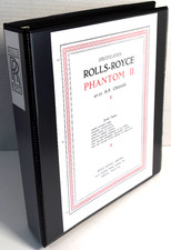 Rolls Royce Owners Club Binder Pamphlets Paperwork 1930's -1970's Auctions *VG* picture