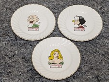 Dogpatch USA Amusement Park Lot 3 Plates Daisy Mae Mammy Pappy 6 ¼