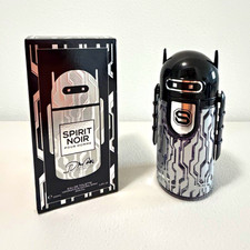 Davidoff Spirit Noir Collectible Lighter Black Silver Pattern w/ Box picture