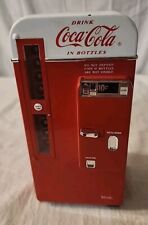 Coca Cola Enesco  Vending Machine Musical Bank It's The Real Thing 1994 Tested  picture