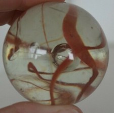 Vintage Large Glass Marble Swirl picture