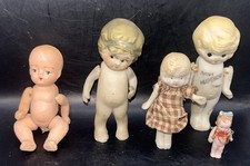 Vintage Jointed Arm Bisque Dolls Japan (5) picture