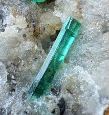 374 Gram Natural Emerald Crystals On Matrix From Panjshir Afghanistan picture