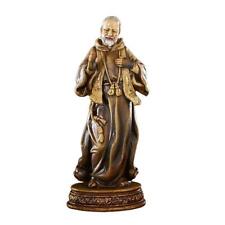Saint Pio Statue  6.25 Inch Holy Religious Figurine Room Decor for Home Office picture