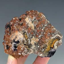 Fluorite, Quartz Var. Eisenkiesel, Marienschacht Mine, Wolsendorf, Bavaria picture