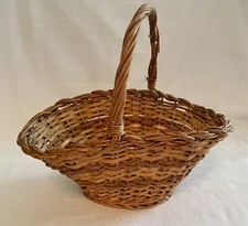VTG Scottish Handmade Gathering Basket picture