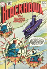 Blackhawk #159 VG- 3.5 1961 Stock Image picture