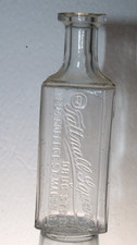 MACON GA  MEDICINE BOTTLE TATTNALL SQUARE DRUG STORE  5'' RARE picture
