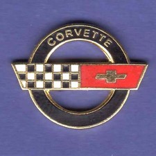 CORVETTE HAT PIN LAPEL PIN TIE TAC ENAMEL BADGE #0953 picture