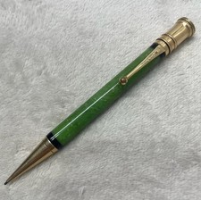 Parker Jade Green 1920s Mechanical Pencil Clip Vintage USA Engravd ‘Hollis Kerr’ picture