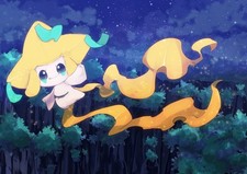 Jirachi Anime Poster 11x17in Glossy High End Print Wall Art Decor picture