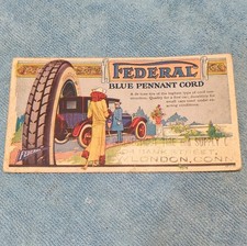 1920s advertising ink blotter for 