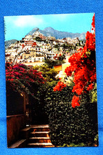 Positano near Amalfi, Italy - postcard picture