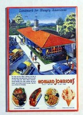 Vintage HOWARD JOHNSON'S Ad  2