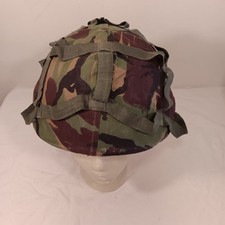 vintage British Army GS Mk 6 combat helmet With DPM cover Size Med picture