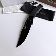 Axis New Mini Benchmade Classic Black Crooked River Folding Knife | 15085 picture