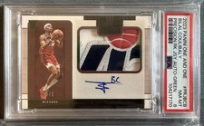 2023-24 Panini One and One Bilal Coulibaly RPA Rookie Logo Patch Auto 5/5 picture