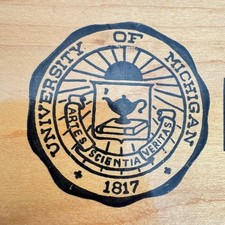 Kappa Sigma Fraternity Wood Paddle University Of Michigan Alpha Zeta Chapter picture