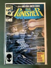 THE PUNISHER #1 LIMITED SERIES NM MARVEL 1986 *UNREAD* White Pages picture